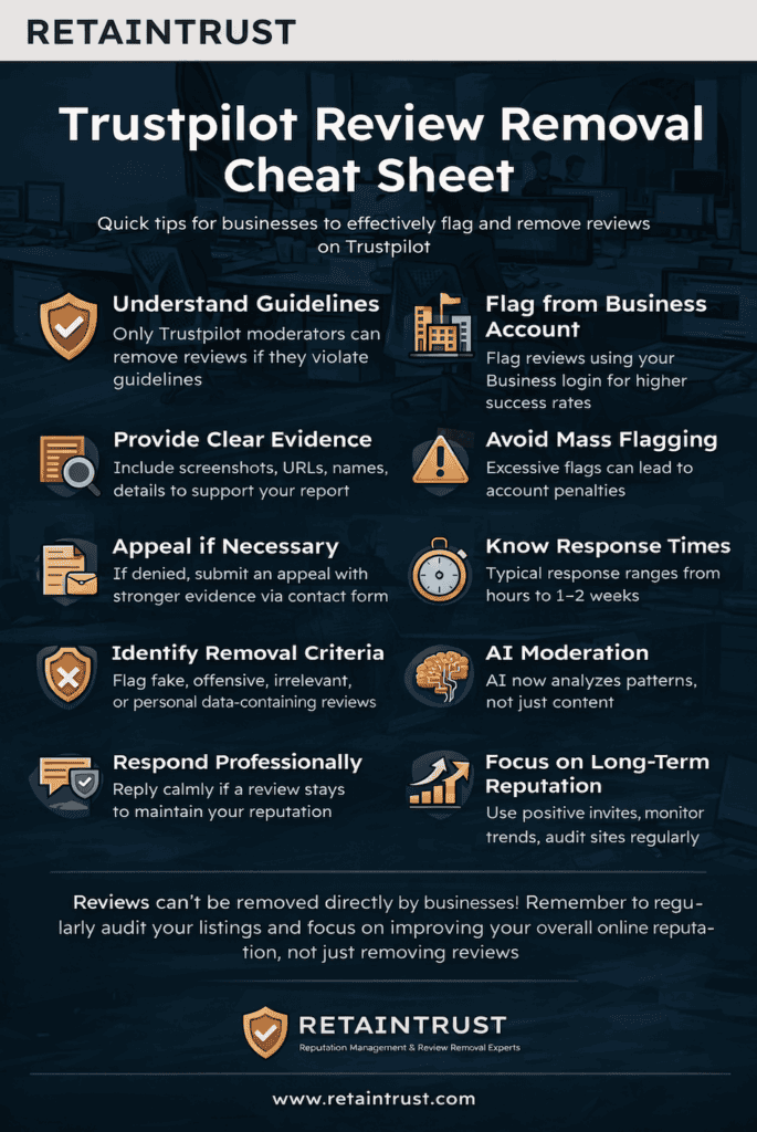 How to Remove Fake and Negative Trustpilot Reviews