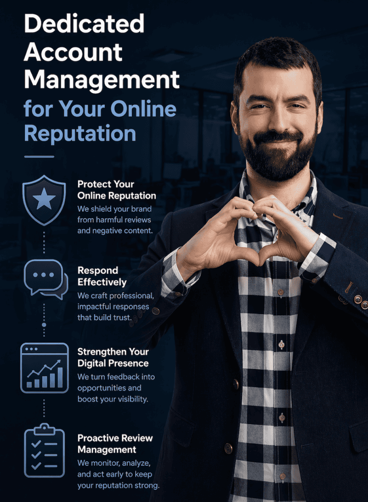 Dedicated Account Management for Your Online Reputation