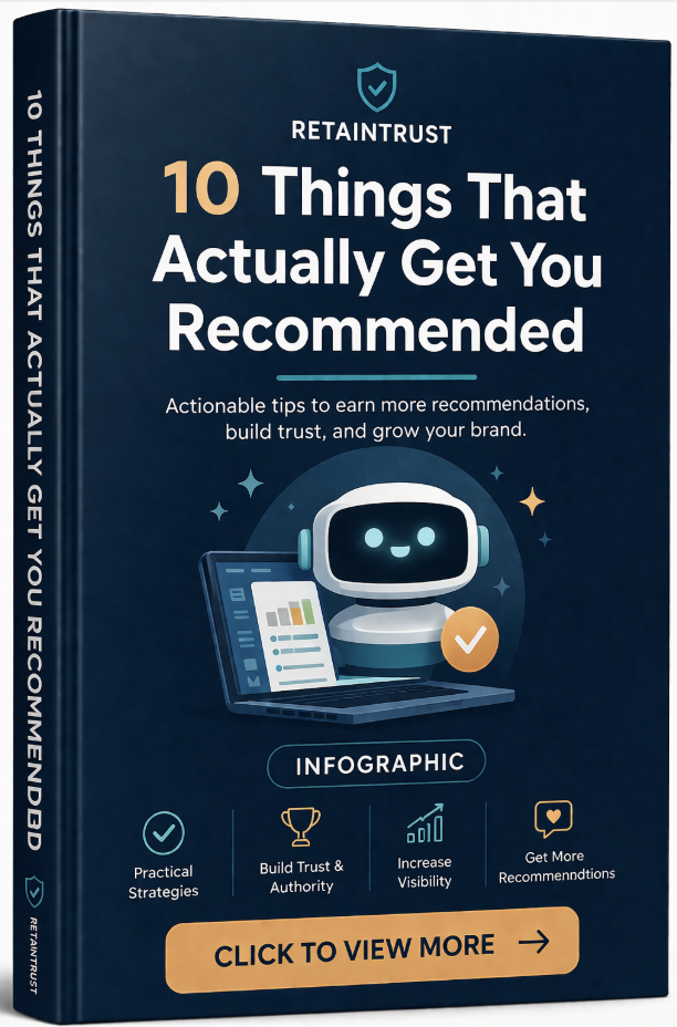 Infographic: 10 Things That Actually Get You Recommended on ChatGPT