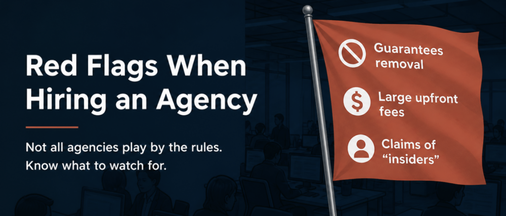 Red Flags When Hiring an Agency